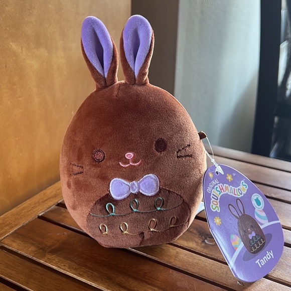 NWT Chocolate Bunny SET Squishmallows FTM Dinora & Tandy Select Series rabbit - Picture 11 of 16